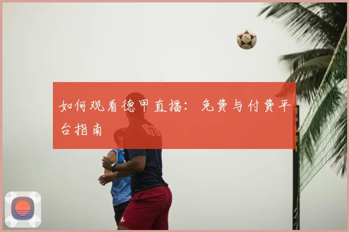 如何观看德甲直播：免费与付费平台指南
